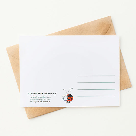 "Cute Owl" postcard